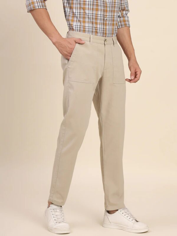 Beige Chino Smart Casual Look Pant