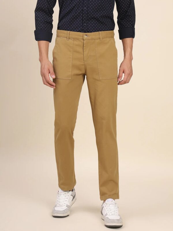 Khaki Chino Smart Casual Look Pant - Image 2