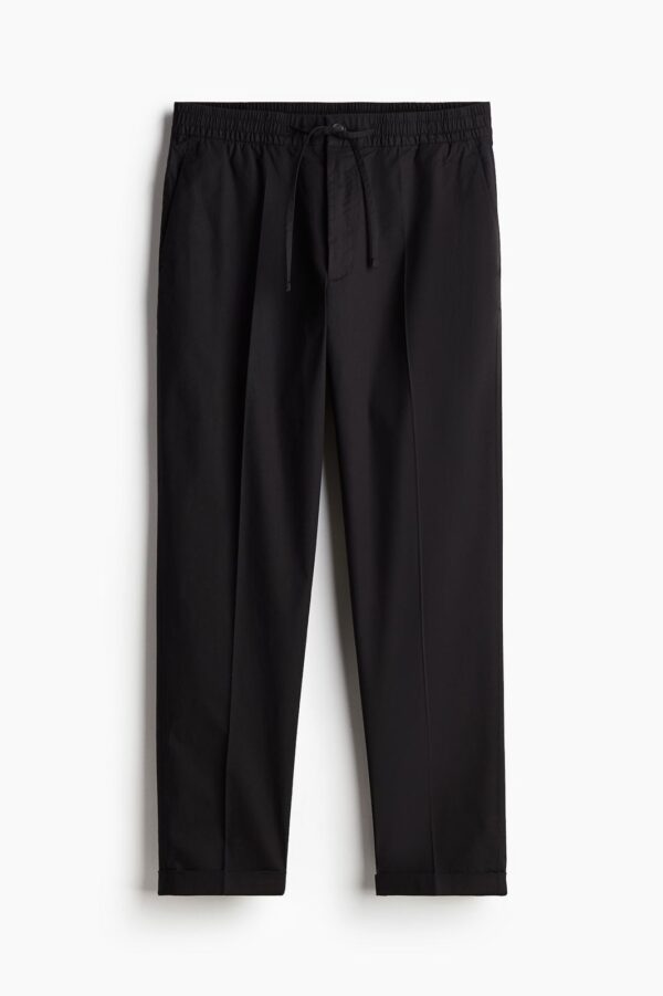 Black Colour Linen Pant