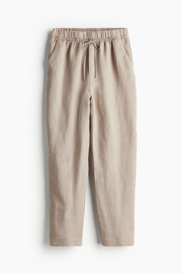 Light Beige Colour light beige Linen Pant